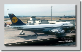 1977 with Lufthansa